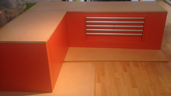 Display counter for Verulamium Museum
