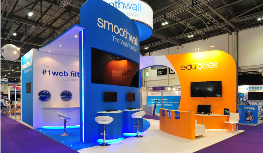 Exhibition stand for Smoothwall