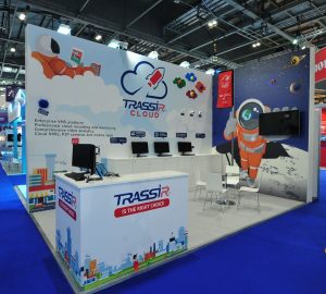 Exhibition stand for Trassir Cloud