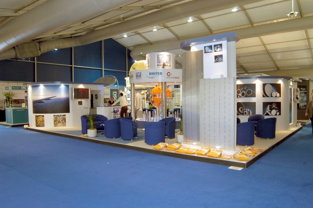 farnborough international airshow exhibition stand - tw metals