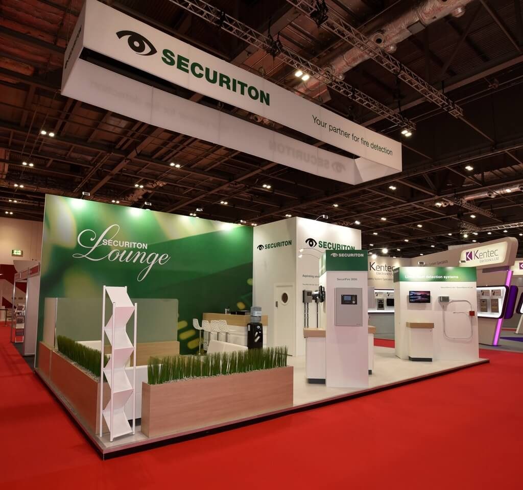FIREX exhibition stand - Securiton