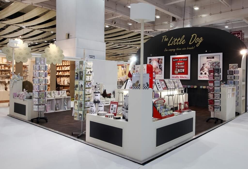 top drawer exhibition stand - little dog laughed