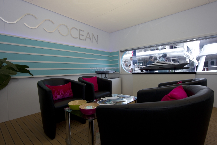 monaco yacht show exhibition stand - ocean independence 2