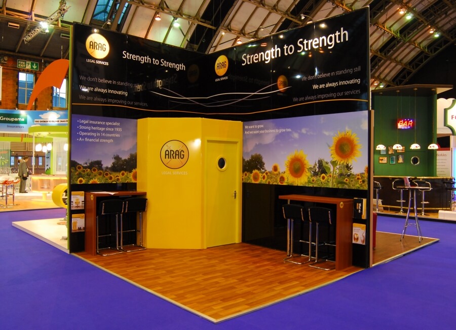 biba exhibition stand - arag 2