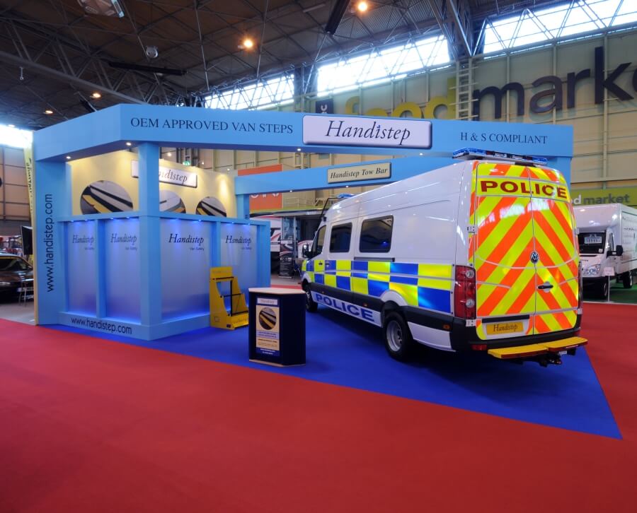 cv show exhibition stand - handistep