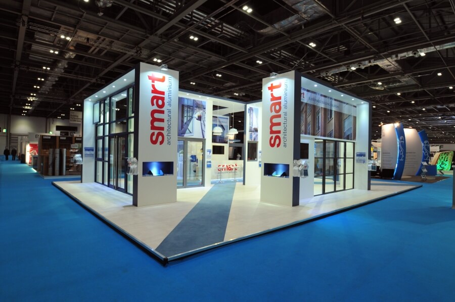 exhibition stand at ecobuild - smart