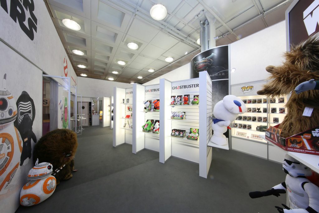 exhibition stand at the toy fair for underground toys - 1