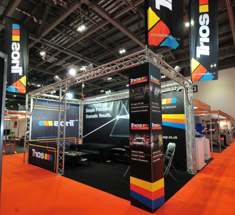 facilities show exhibition stand - trios