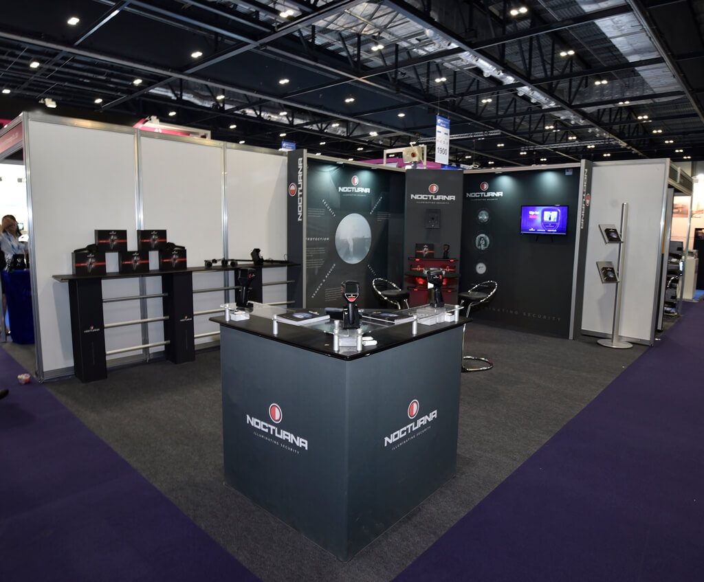 IFSEC exhibition stand - Nocturna