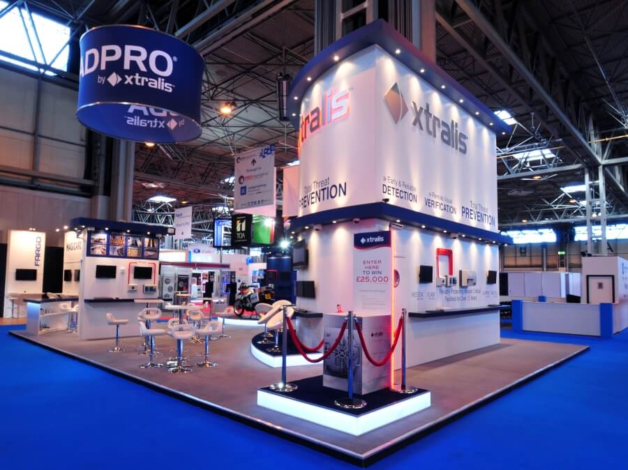 xtralis exhibition stand at ifsec