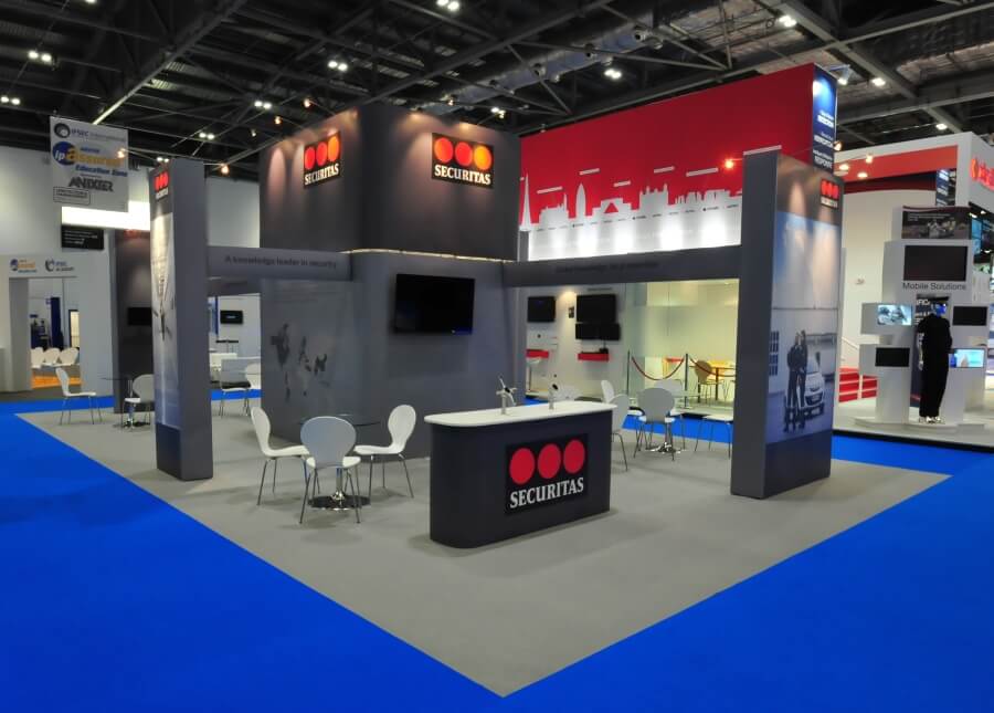 securitas exhbition stand at ifsec