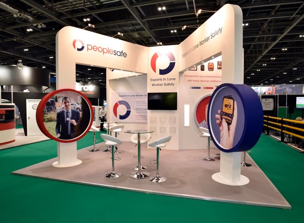 Safety and Health Expo exhibition stand - People Safe