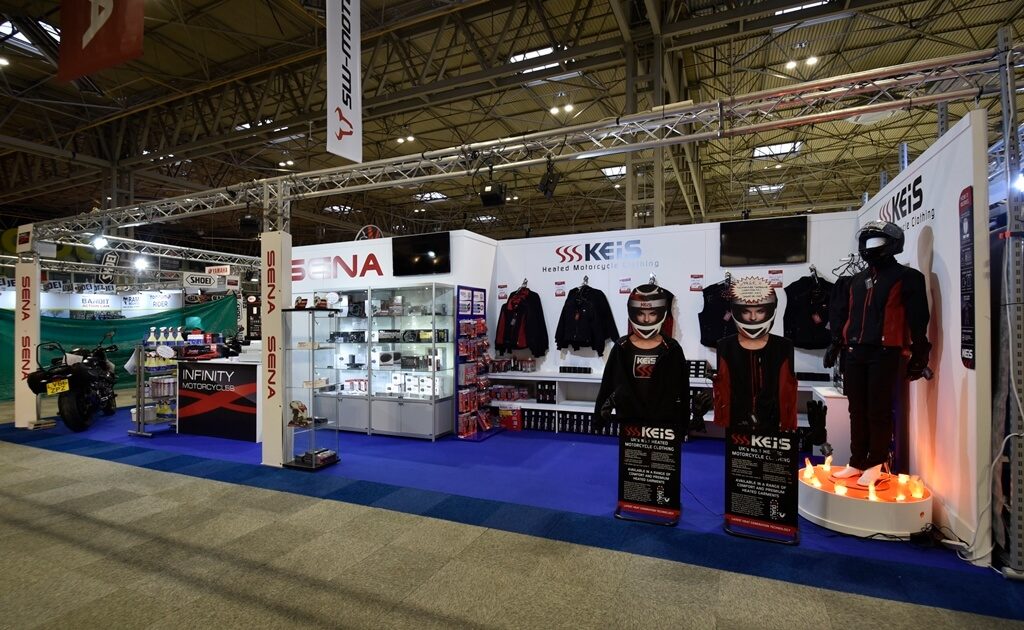 Motorcycle Live exhibition stand - Motohaus