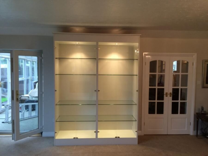 Bespoke display cabinet