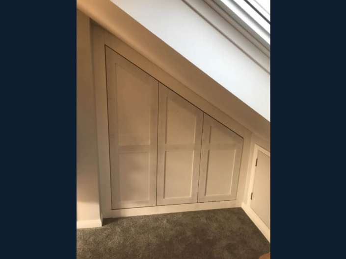 Staircase refurbishment - under stair storage 2