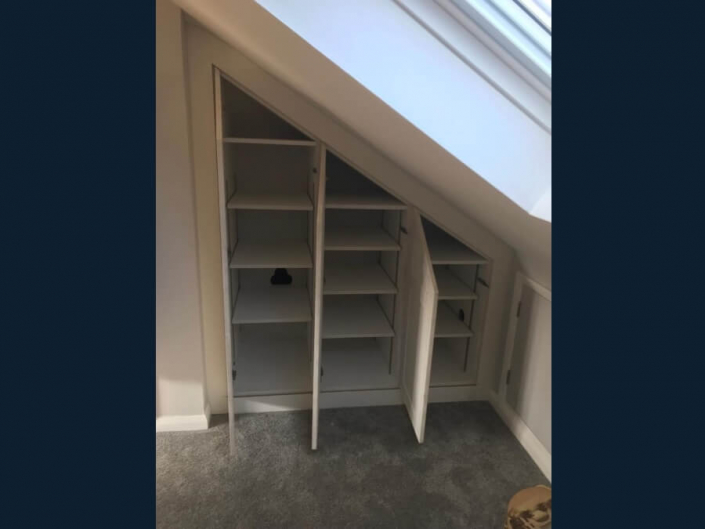 Staircase refurbishment - under stair storage 3