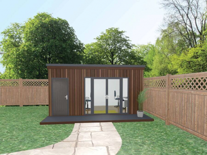 Garden office 1
