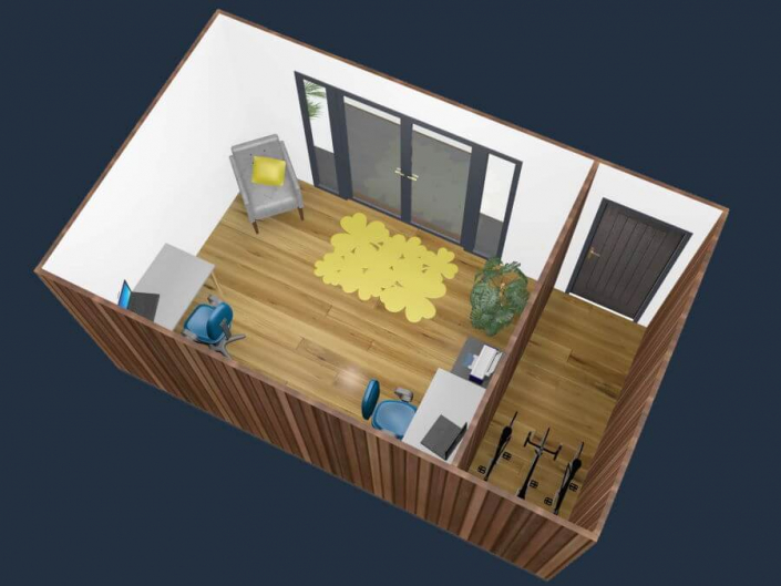 Garden office 5
