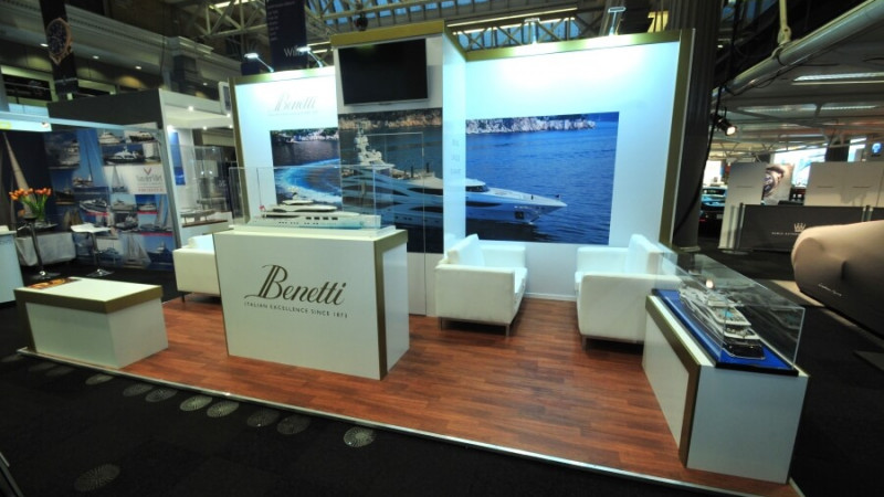 lyjapcs exhibition stand - benetti