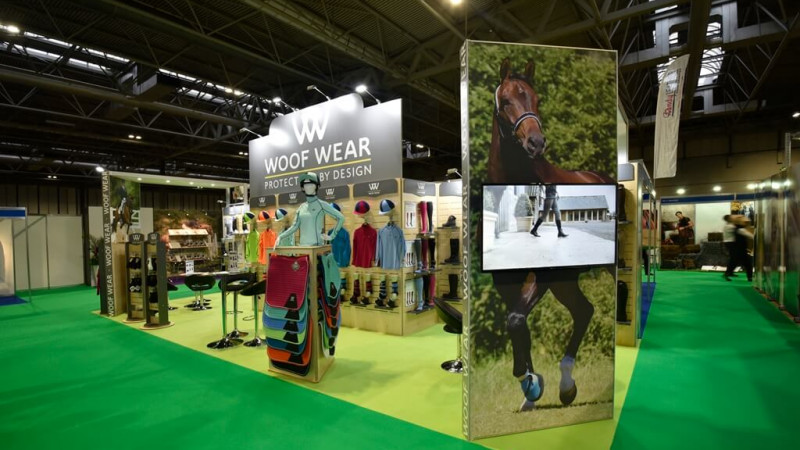 BETA International exhibition stand - Woof Wear