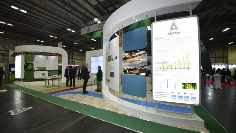 Croptec exhibition stand - ADAMA - 2