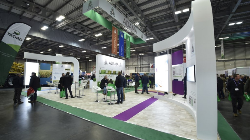 Croptec exhibition stand - ADAMA