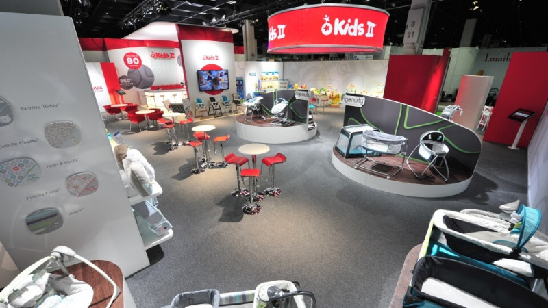 Exhibition stand for Kids II at Kind und Jugend Exhibition stand for Kids II