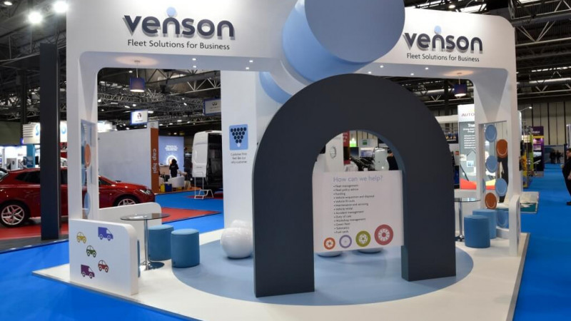 Venson exhibition stand at Fleet Management Live