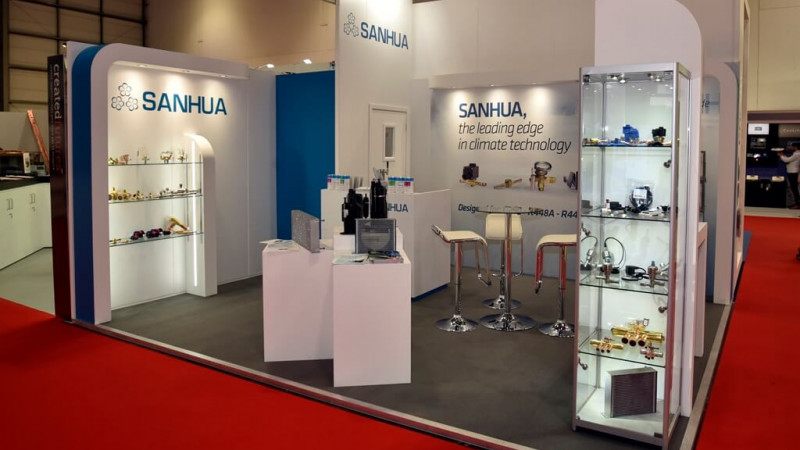 HVAC exhibition stand - Sanhua