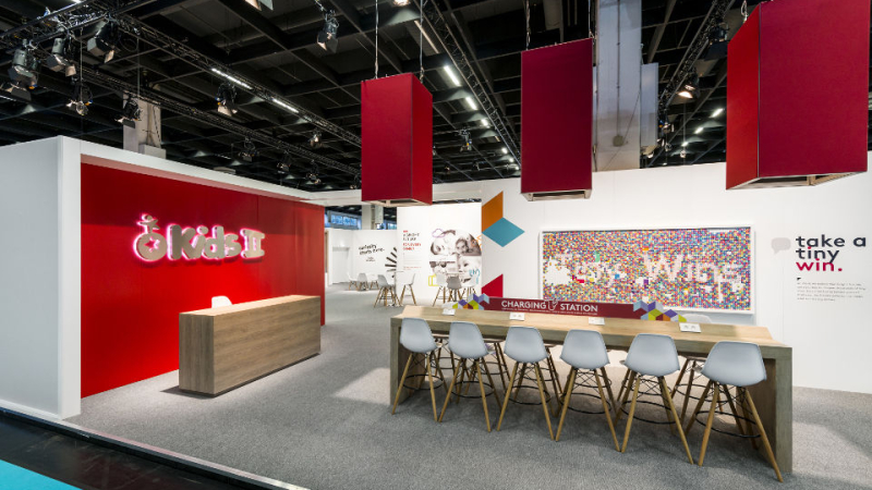 Kids II exhibition stand at Kind und Jugend