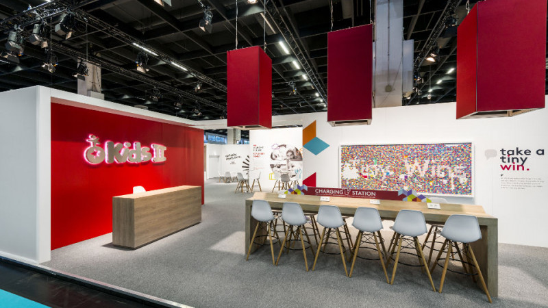Kids II exhibition stand at Kind und Jugend