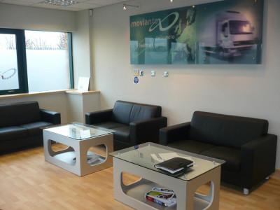 Reception refurbishment for Movianto