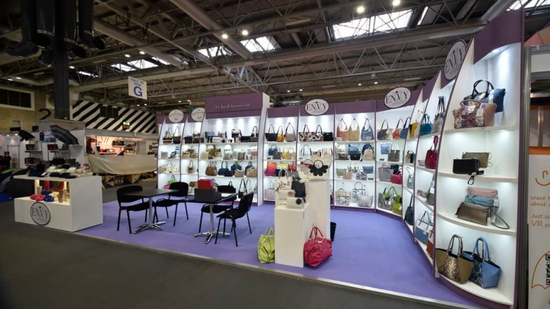 Spring Fair exhibition stand - NV Bags