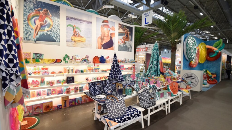 Spring Fair exhibition stand - Sunnylife