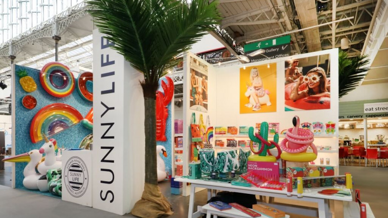 Sunnylife exhibition stand at Top Drawer (2)