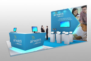 Exhibition stand design - Airwatch