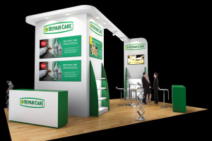 Exhibition stand design - Repair Care