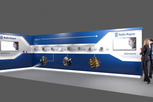 Exhibition stand design - Rolls Royce