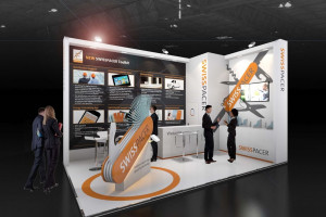 Exhibition stand design - Swisspacer