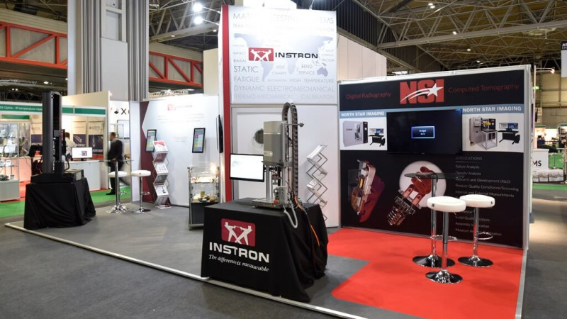 Advanced Engineering exhibition stand - Instron