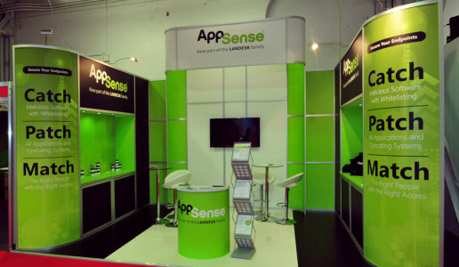 Modular exhibition stand hire - AppSense