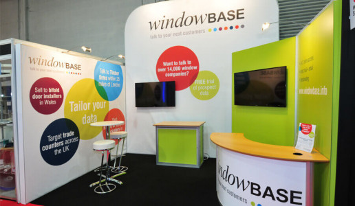 Modular exhibition stand hire - Windowbase
