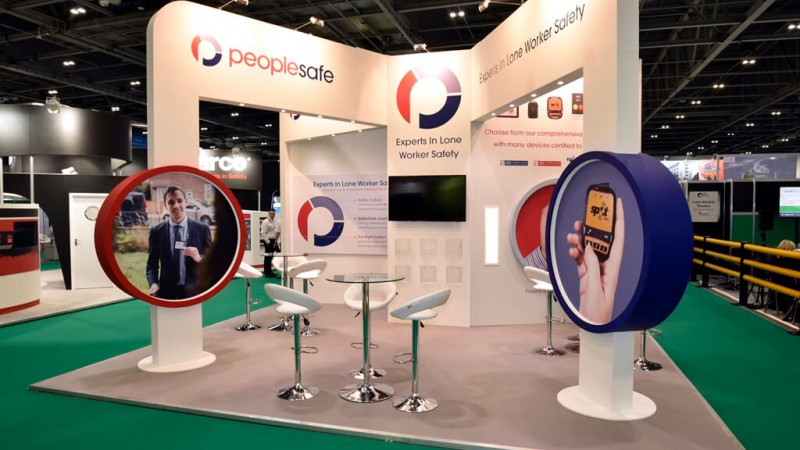 Safety and Health Expo exhibition stand - People Safe