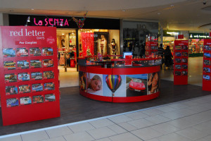 Shopping centre display - Red Letter Days 2