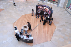 Shopping centre display - Tassimo