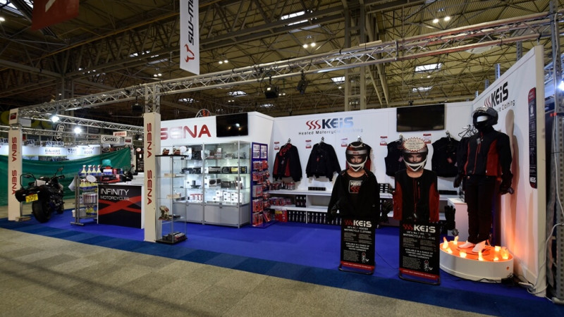 Motorcycle Live exhibition stand - Motohaus